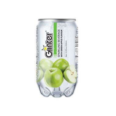 جلينتر مياه غازية بنكهة التفاح 350 مل
