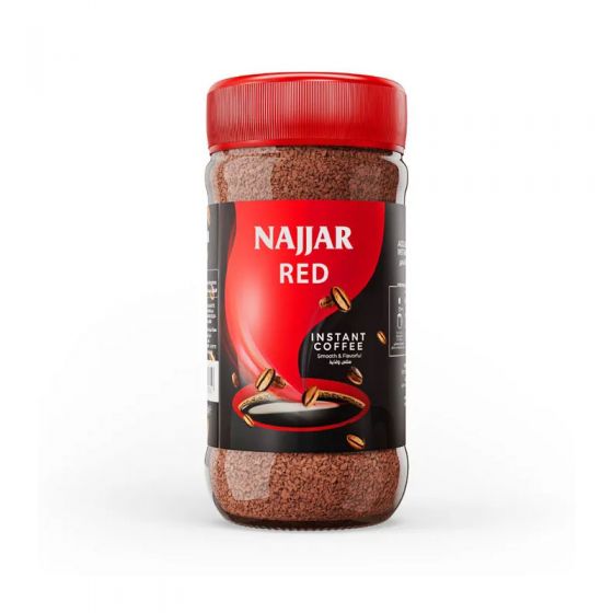 Najjar Coffee Jar Red