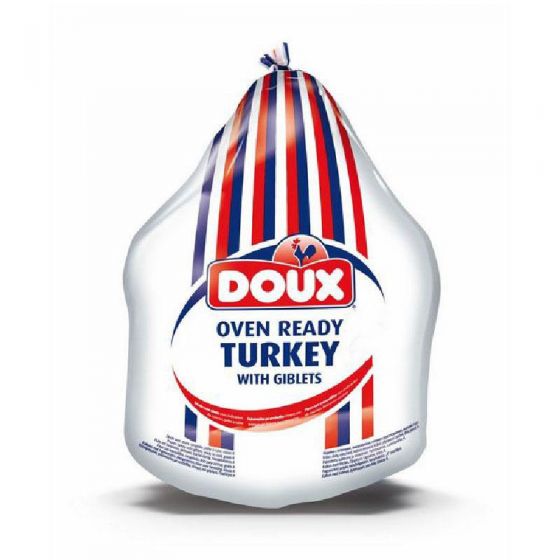 Doux Turkey With Giblets Frozn
