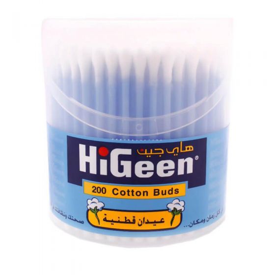 هاي جين عيدان قطنية للأذن عدد 200