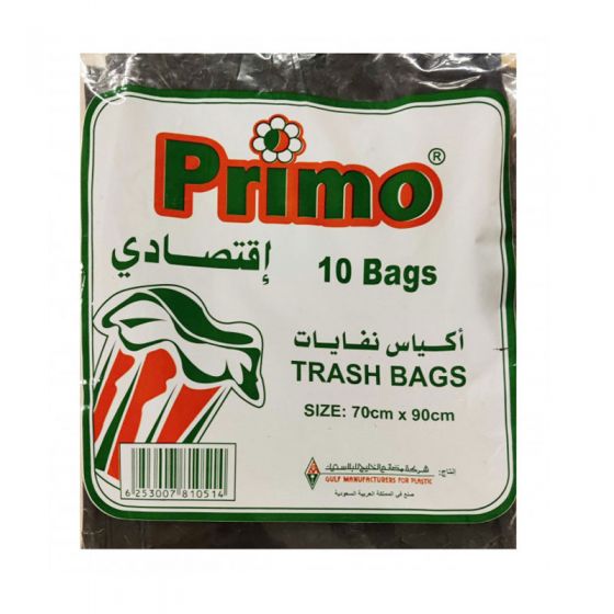 بريمو اكياس نفايات 70*90 سم عدد 10