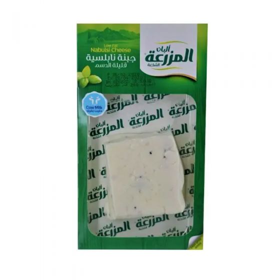 المزرعة جبنة نابلسية قليلة الدسم 150 غم