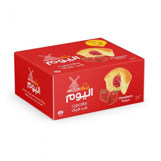 Alyoum Cup Cake Straw 15x30gr 