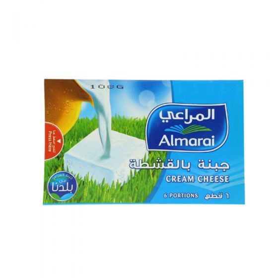 المراعي جبنة كريمية مربعات 6 قطع