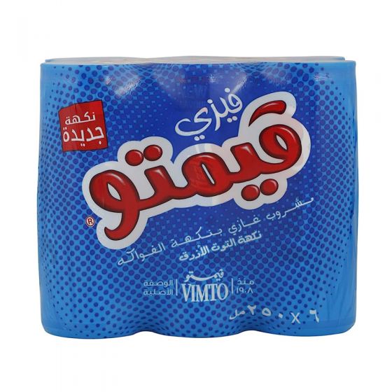 فيمتو مشروب غازي بنكهة التوت البري 6*240 مل