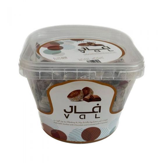 فال كرات التمر بالطحينية و جوز الهند 35 حبة