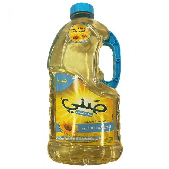 صني زيت دوار الشمس النباتي 1.5 لتر - 