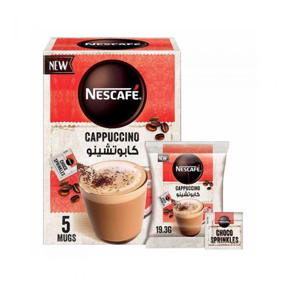 Nescafe Cappuccino 5x19.3gr