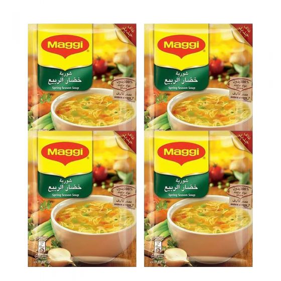 ماجي شوربة خضار الربيع 4*59 غم