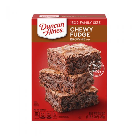 Duncan Hines Chewy Fudge Brwni