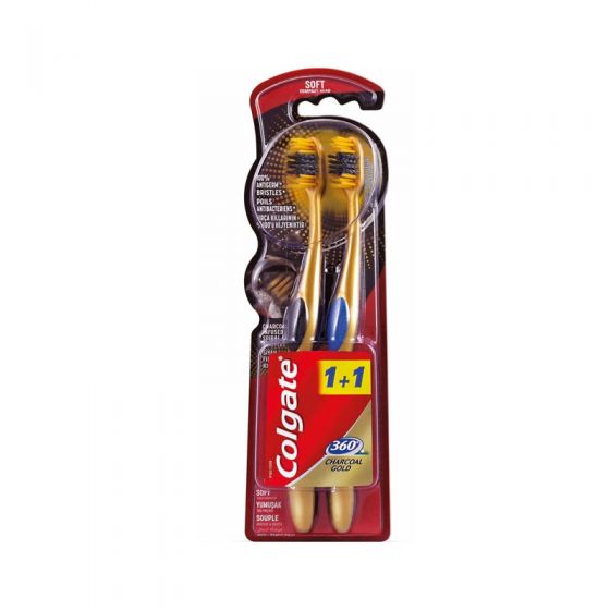 Colgat T.b Charcoal G Soft 1+1